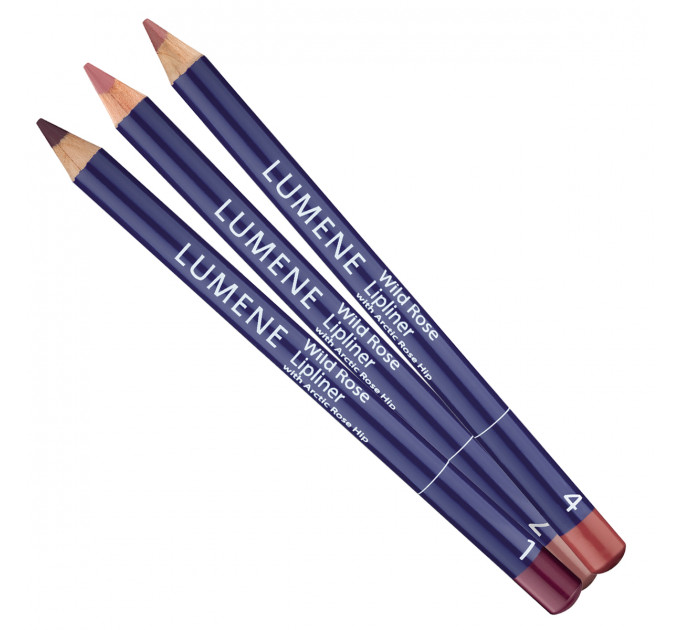 Контурный карандаш для губ с шиповником Lumene Wild Rose Lipliner